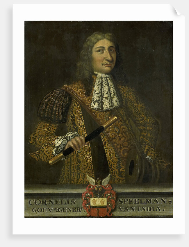 Portrait of Cornelis Speelman, Governor-General of the Dutch East Indies by Martin Palin