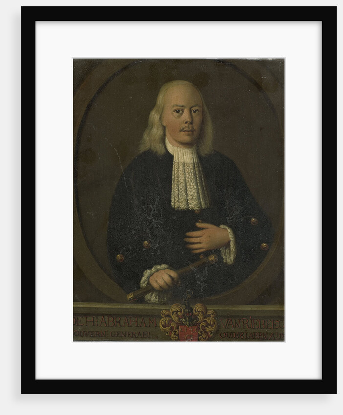 Portrait of Abraham van Riebeeck, Governor-General of the Dutch East Indies by Anonymous