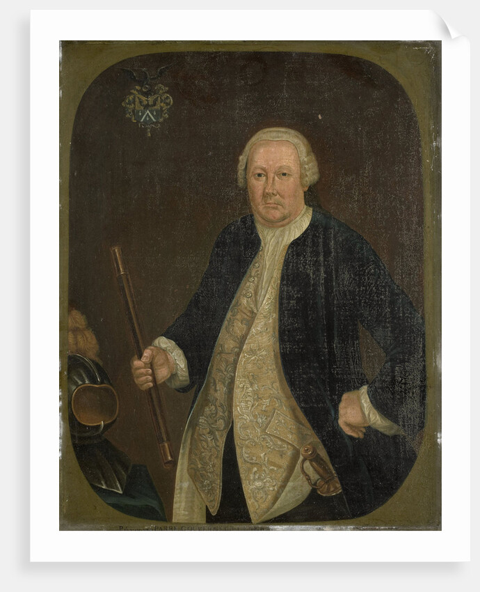 Portrait of Petrus Albertus van der Parra, Governor-General of the Dutch East India Company by Anonymous
