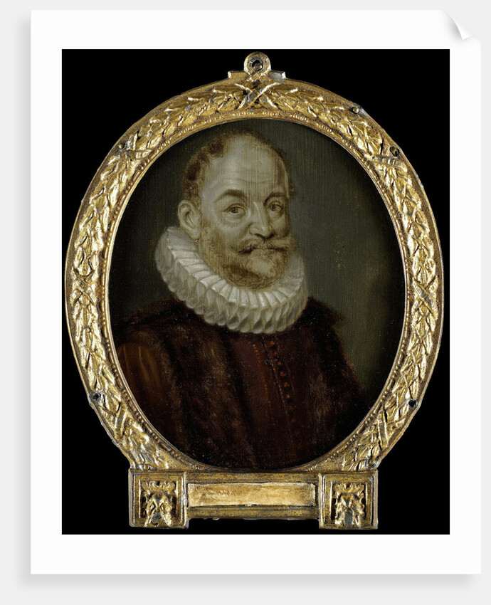 Portrait of Johannes Polyander à Kerckhoven, Professor of Theology in Leiden The Netherlands by Arnoud van Halen