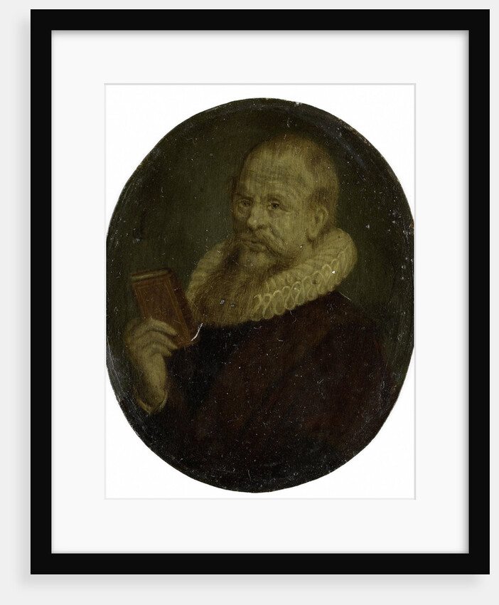 Portrait of Theodorus Schrevelius, Rector of the Latin School in Leiden The Netherlands by Arnoud van Halen