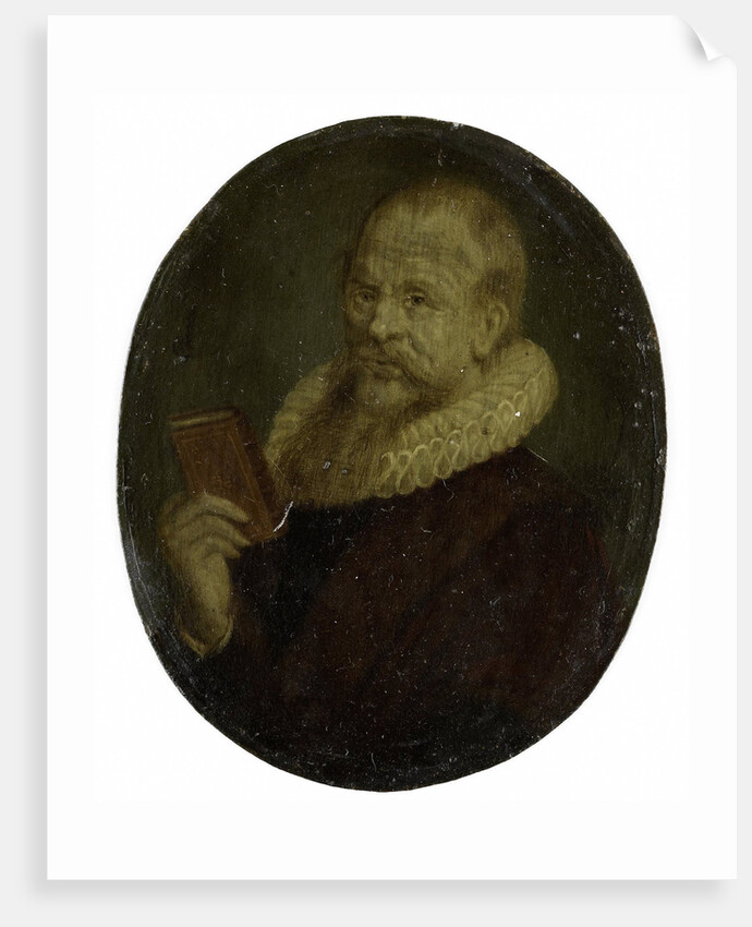 Portrait of Theodorus Schrevelius, Rector of the Latin School in Leiden The Netherlands by Arnoud van Halen