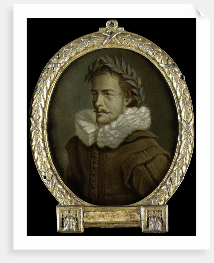 Portrait of Jan Janszoon Starter, Poet in Leeuwarden and Amsterdam by Arnoud van Halen