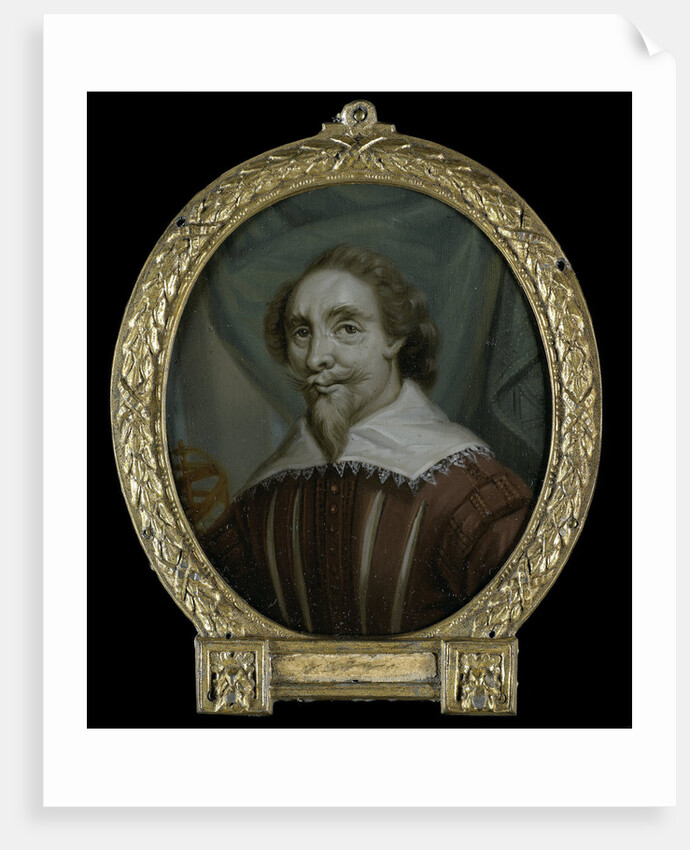Portrait of Petrus Baard, Physician and Poet from Leeuwarden The Netherlands by Arnoud van Halen