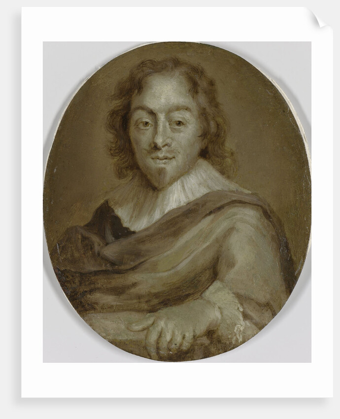 Portrait of Constantijn Huygens, Poet by Jan Maurits Quinkhard