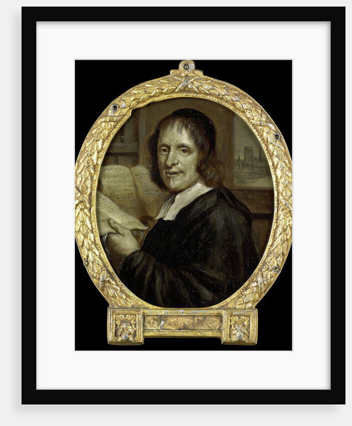 Matthijs Balen Jansz, 1611-91, poet and chronicler of Dordrecht The Netherlands by Jan Maurits Quinkhard