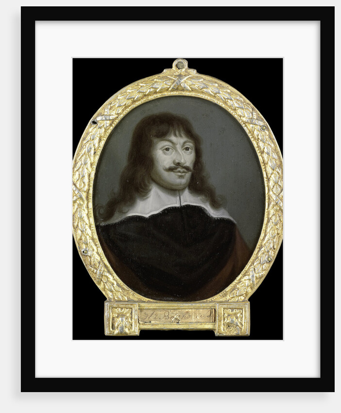 Portrait of Marcus Zuërius van Boxhorn, Historian and Professor at Leiden The Netherlands by Arnoud van Halen