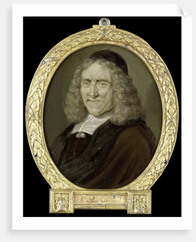 Portrait of Willem Jacobsz van Heemskerck, Poet and Engraver on Glass by Arnoud van Halen