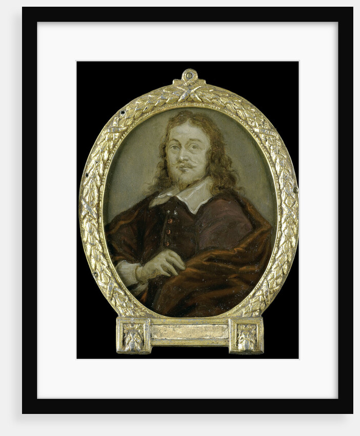 Portrait of Bonaventura Peeters I, Painter by Arnoud van Halen