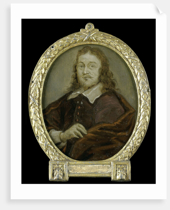 Portrait of Bonaventura Peeters I, Painter by Arnoud van Halen