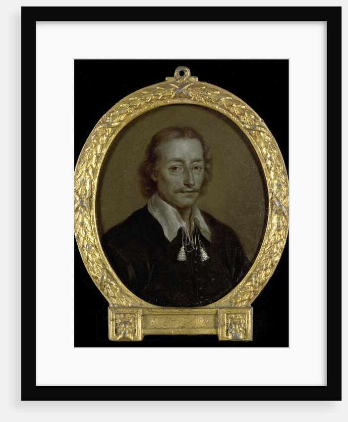 Portrait of Jacob Jacobsz Steendam, Poet and Historian in Amsterdam, New Amsterdam and Batavia Jakarta by Jan Maurits Quinkhard
