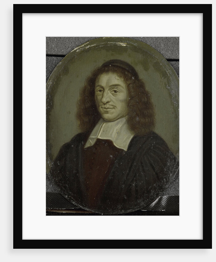 Portrait of Alexander Morus, Professor at Amsterdam by Arnoud van Halen
