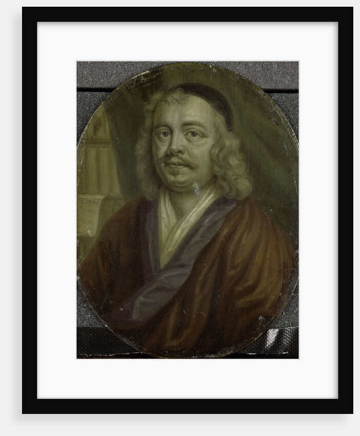 Portrait of Jacob Heiblocq, Rector of the Latin School in Amsterdam by Arnoud van Halen