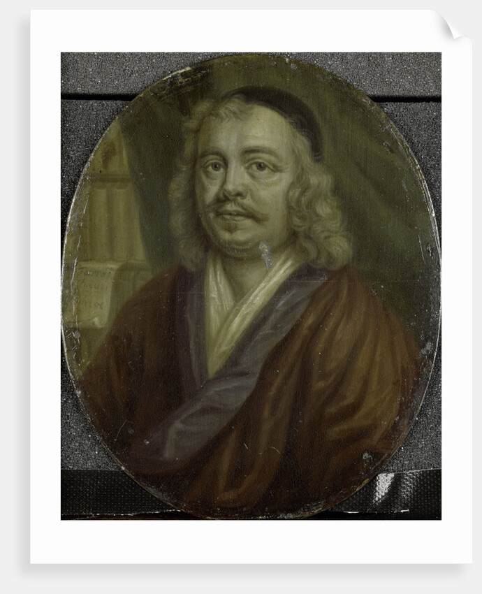Portrait of Jacob Heiblocq, Rector of the Latin School in Amsterdam by Arnoud van Halen