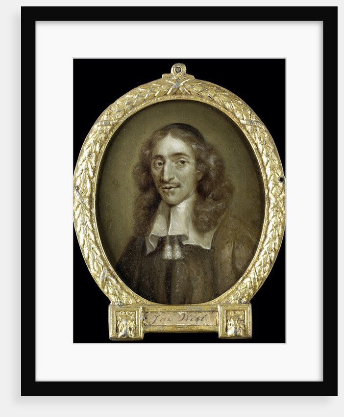 Portrait of Johan de Witt, Grand Pensionary of Holland by Jan Maurits Quinkhard