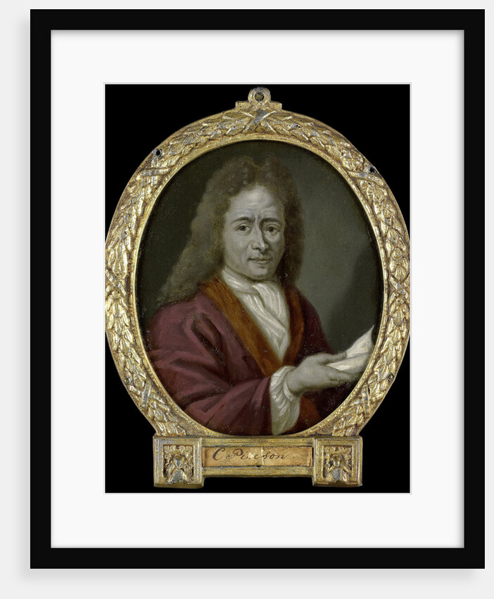 Portrait of Christoffel Pierson, Poet in Gouda The Netherlands by Arnoud van Halen