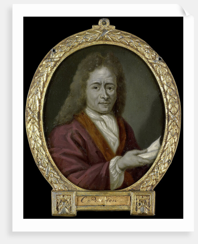 Portrait of Christoffel Pierson, Poet in Gouda The Netherlands by Arnoud van Halen