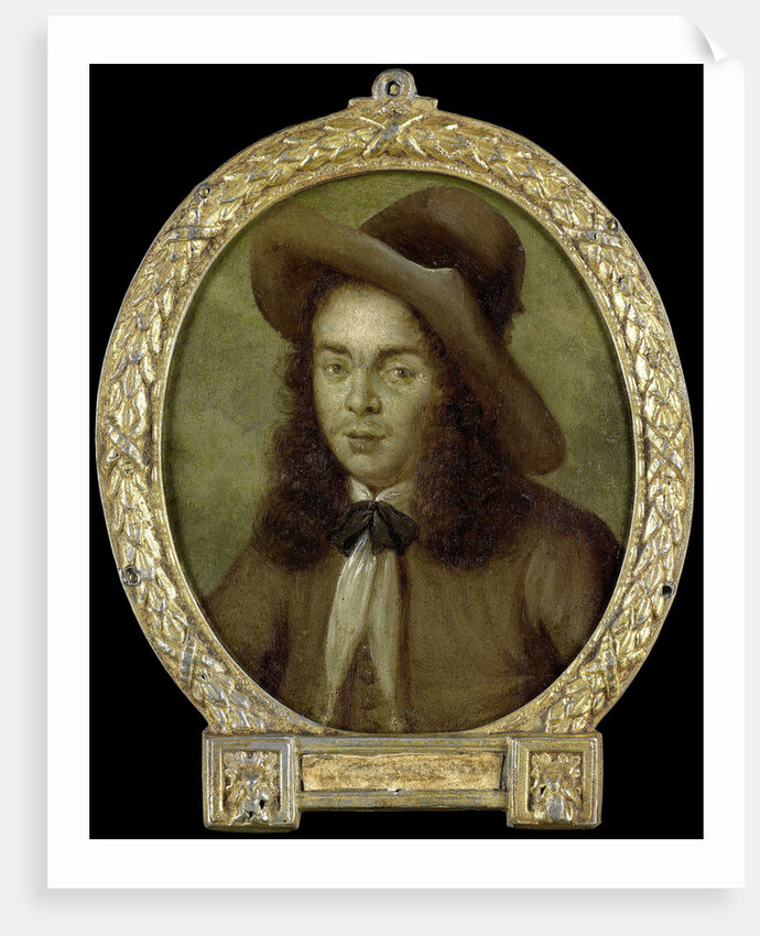 Portrait of Aernout van Overbeke, Explorer and Poet by Jan Maurits Quinkhard