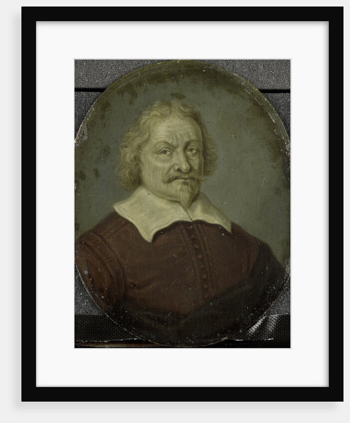 Portrait of David Lingelbach I, Founder of the Nieuwe Doolhof, New Labyringh, Amsterdam by Arnoud van Halen