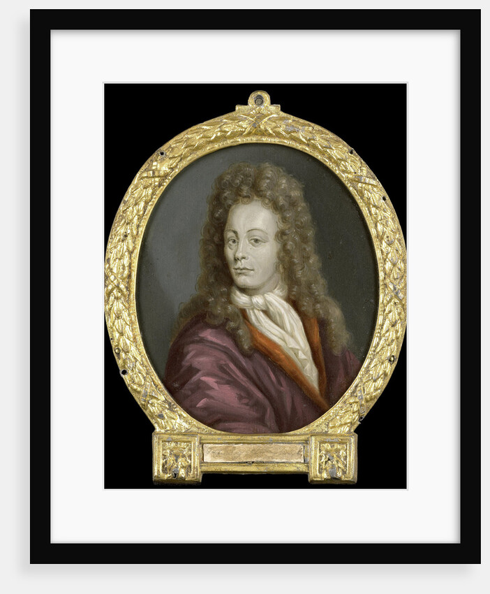 Portrait of Tobias Gutberleth, Man of Letters in Leeuwarden The Netherlands by Arnoud van Halen