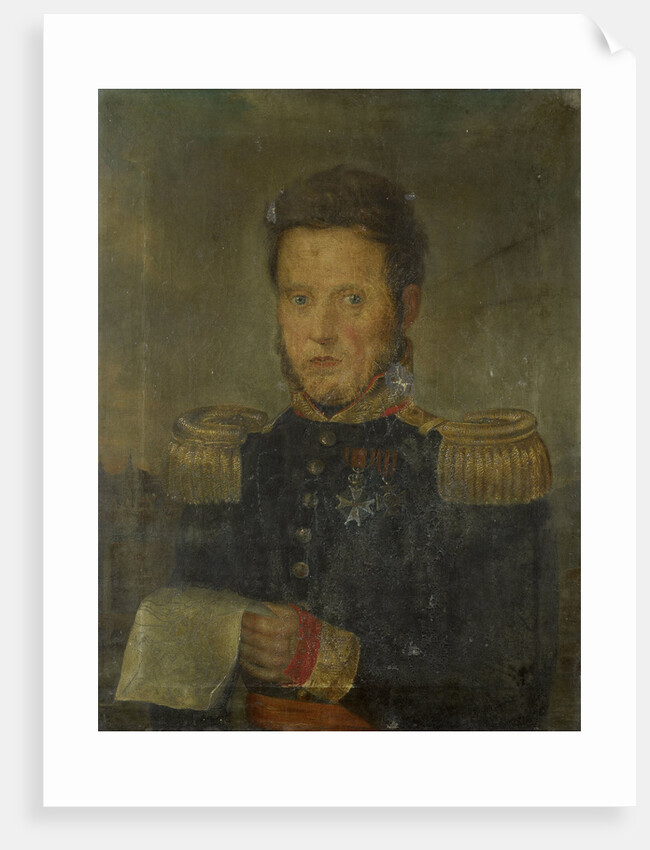 Portrait of a general by Anonymous