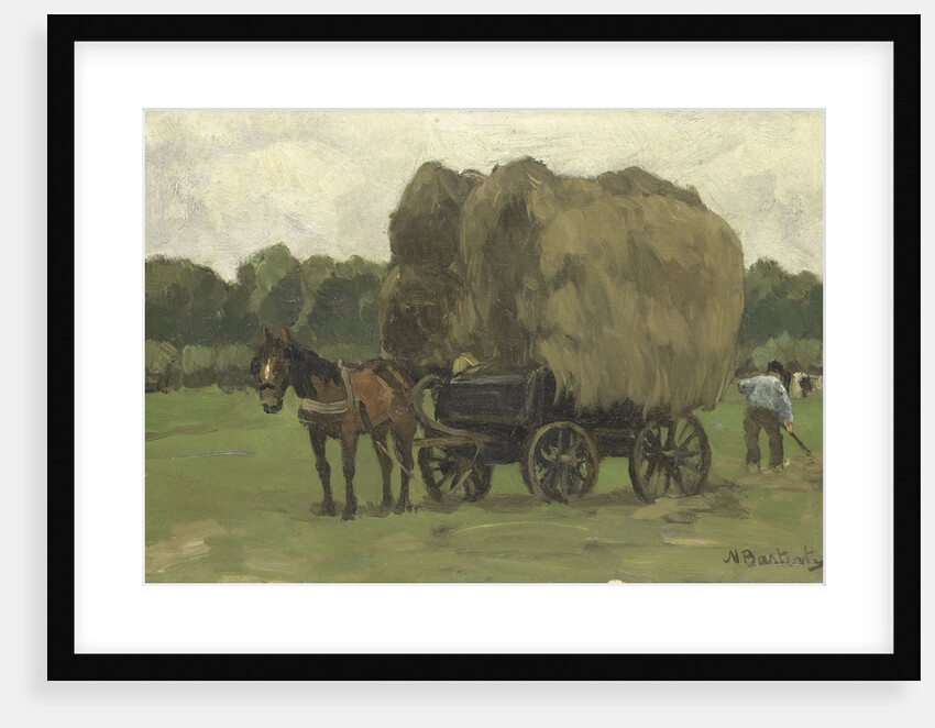 Hay wagon by Nicolaas Bastert