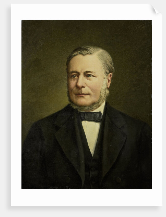 Portrait of Pieter Hendrik van Gelder, 1822-1883 by J. Ephraim