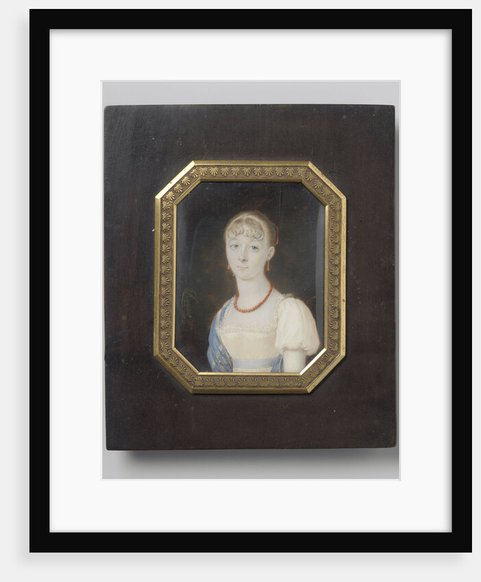 Jonkvrouw Johanna Cornelia Mollerus, 1792-1844 by Louis-Marie Autissier