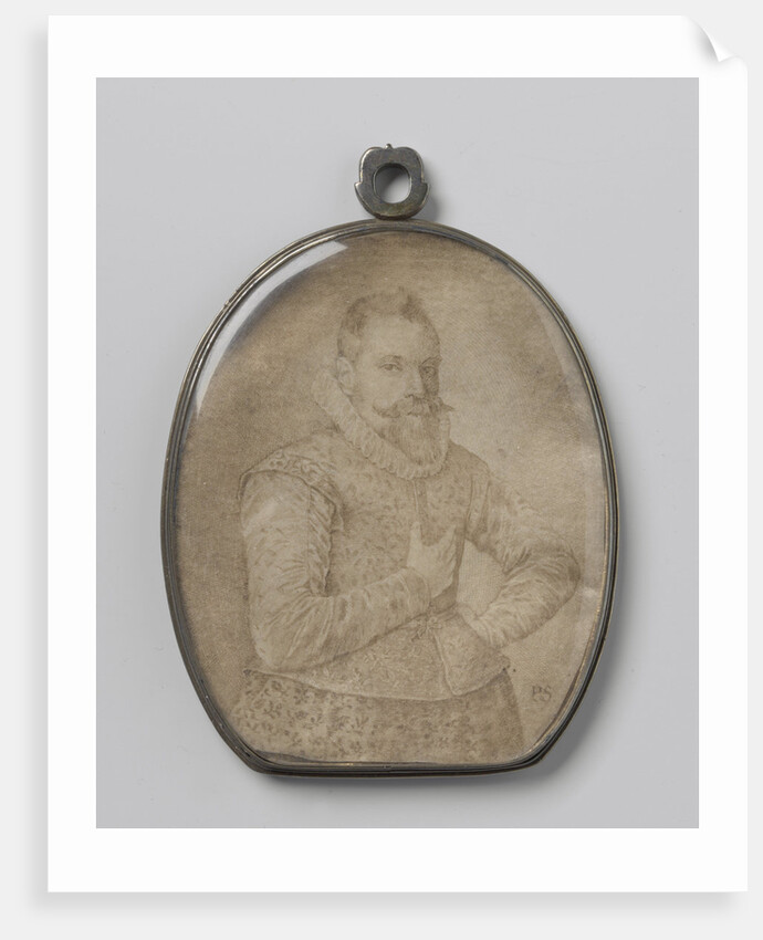 Portrait of a man by Pieter Serwouters