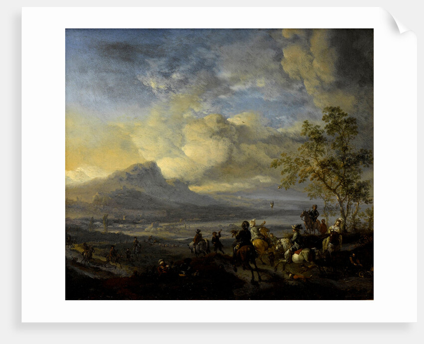 Heron Hunt by Philips Wouwerman