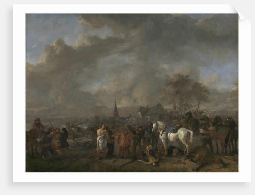 Victorious Peasants by Philips Wouwerman