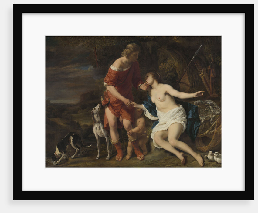 Venus and Adonis by Ferdinand Bol