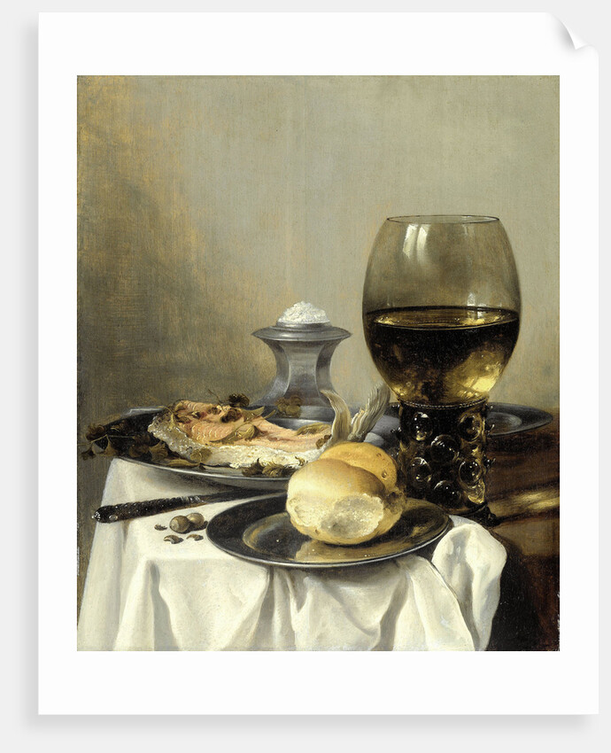 Still Life with Saltcellar by Pieter Claesz.