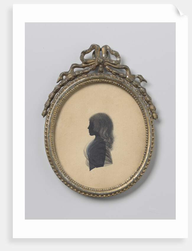 Silhouette Portrait of a girl by Silhouette Portrait of a girl