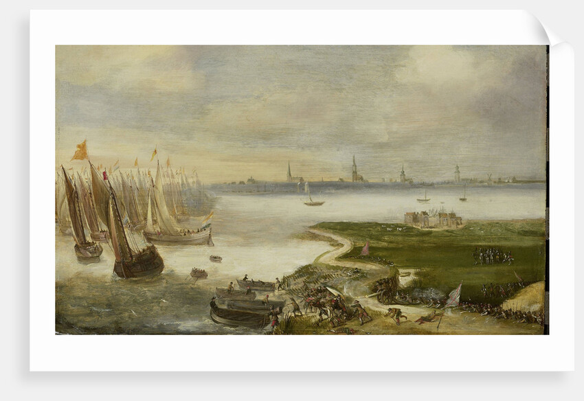 The failed Attack on Antwerp by Prince Maurice, 17 May 1605 by Anonymous