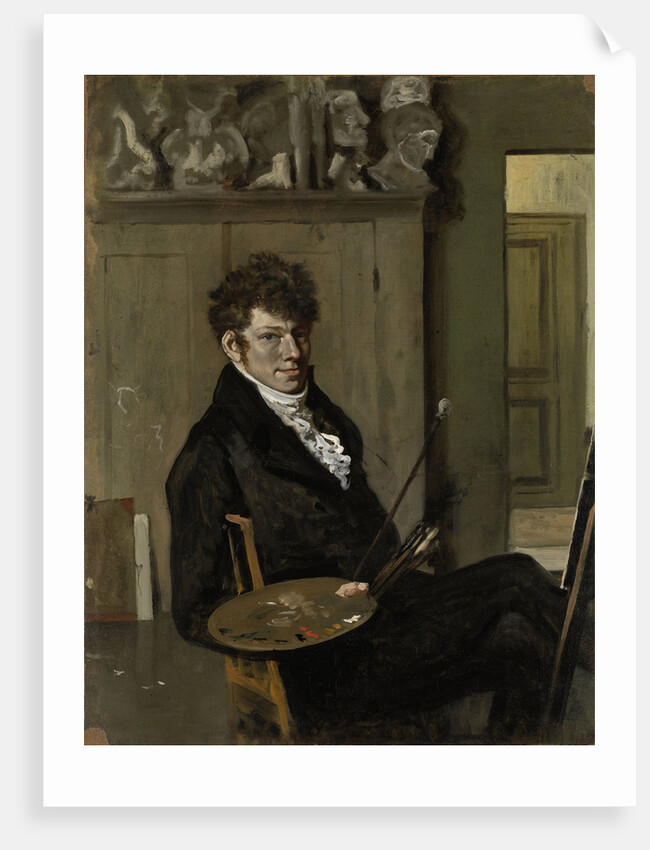 Self-portrait by Wouter Johannes van Troostwijk