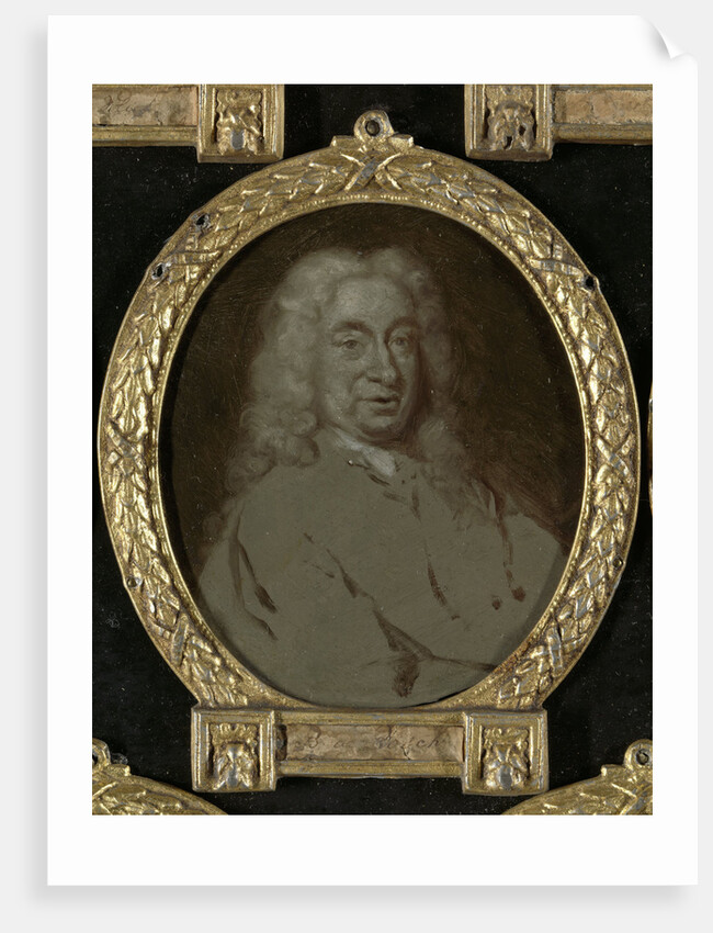 Portrait of Hendrik van der Zande, Jurist and Dramatic Poet in Amsterdam by Jan Maurits Quinkhard