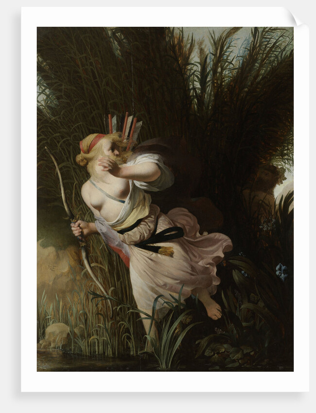 Pan and Syrinx by Caesar Boëtius van Everdingen