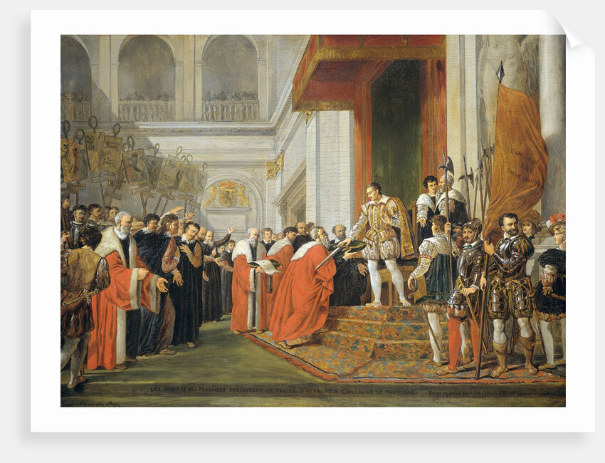 The Union of Utrecht, The Netherlands by Joseph Denis Odevaere