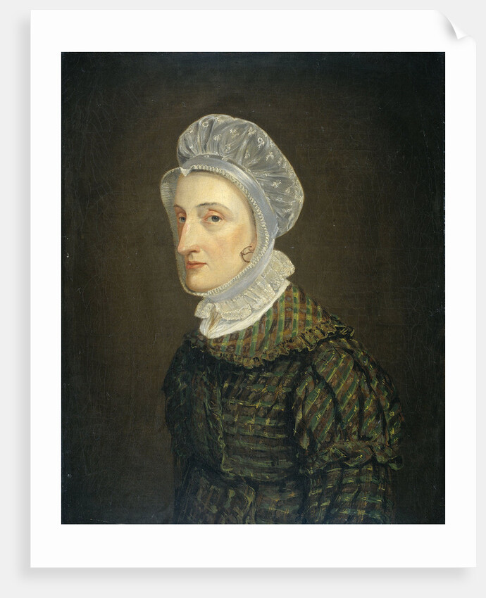 Portrait of Maria Petronella Mann, Wife of Heinrich Gottfried Theodor Crone by Jan Philip Simon