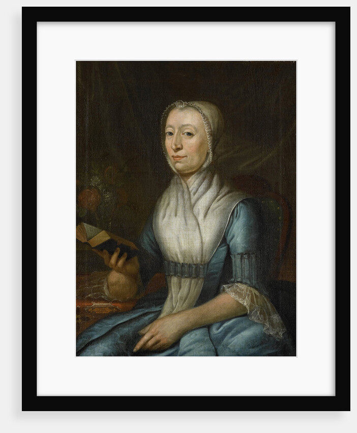 Portrait of Eva Goudriaan-de Veer by Cornelis van Cuylenburgh II