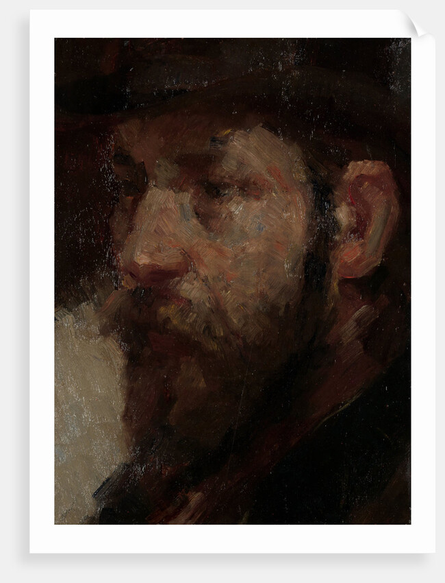 Portrait of the art dealer E.J. van Wisselingh, 1848-1912 by Marinus van der Maarel