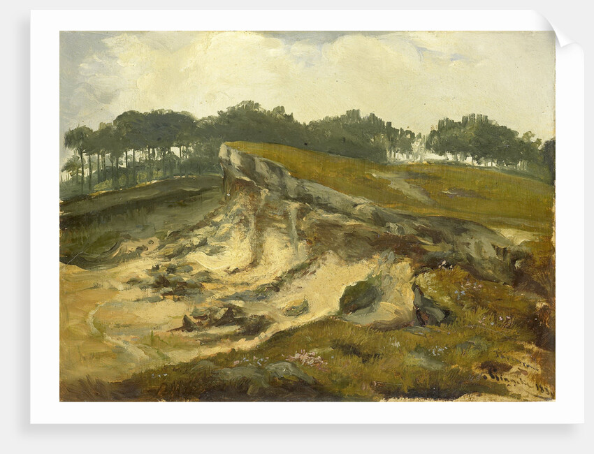 Sand Excavation by Johannes Tavenraat