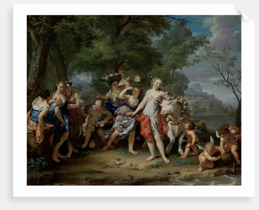 The Rape of Europa by Nicolaas Verkolje