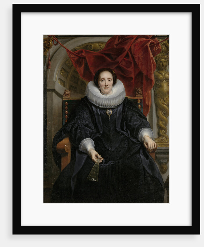 Portrait of Catharina Behaghel by Jacob Jordaens I