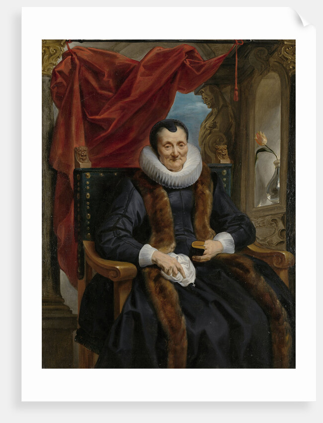 Portrait of Magdalena de Cuyper by Jacob Jordaens I