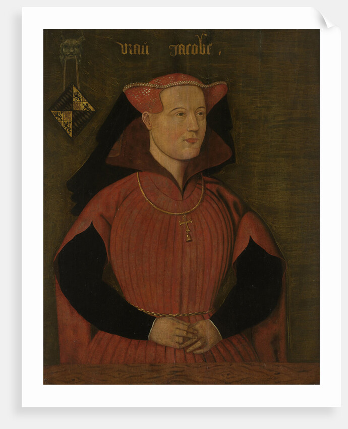 Portrait of Jacoba of Bavaria, Countess of Holland and Zeeland, Jacqueline, Countess of Hainaut by Anonymous