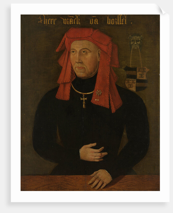 Portrait of Frank van Borselen by Anonymous