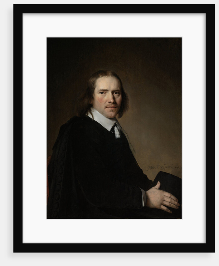 Portrait of Dirck, Johannes or Jacobus Wallis by Johannes Cornelisz. Verspronck