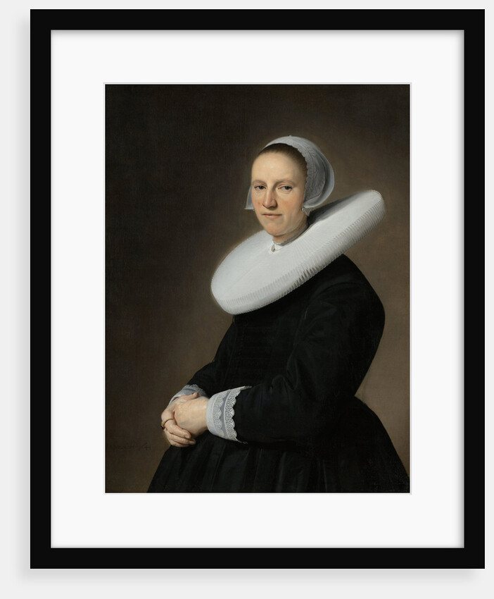 Portrait of Adriana Croes by Johannes Cornelisz. Verspronck